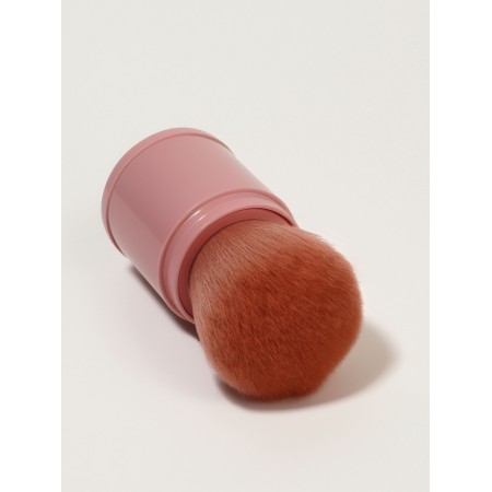 Brush D/Folding Mini 8.5*4cm nylon/plastic pink bag QF-4