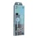 U19 headphones, wired, inserts, 1 m, jack 3.5 mm, blue