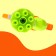 Water pistol "Energy Destroyer", with pumping, 40 cm., Mix color