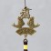 Wind Music Metal "Lakshmi and Carp" 8 bells 66 cm