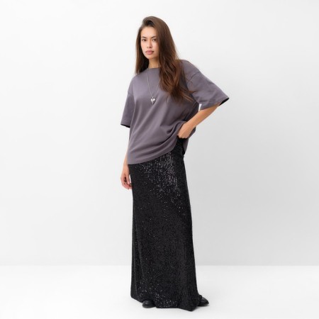 Women's skirt from sequet Mist, p. 48, black