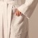 Waffle Women's bathrobe SL Home: Waffle "Blanc de Blanc", size L, 100% cotton, 320 g/m2