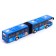 Metal bus "City transport", inertial, scale 1:64, blue color