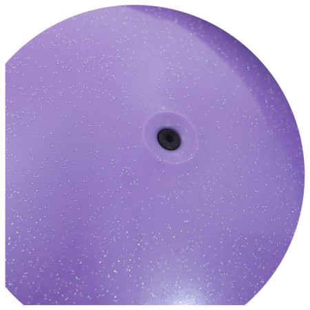 The ball for rhythmic gymnastics "metallic", d = 15 cm, lilac color with brilliance-2