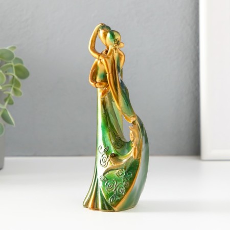 Souvenir Polystone "Newlyweds. Kiss in the dance" 16.5 cm-1