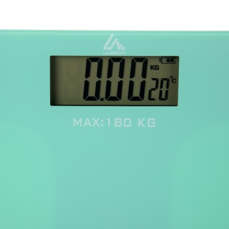 Floor Libra Luazon LVE-006, electronic, up to 180 kg, 2XAA (not complete), green-2