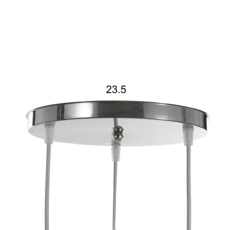 Bayerlux lamp "Batista" 3x40W E27 chrome 37x37x90cm-4