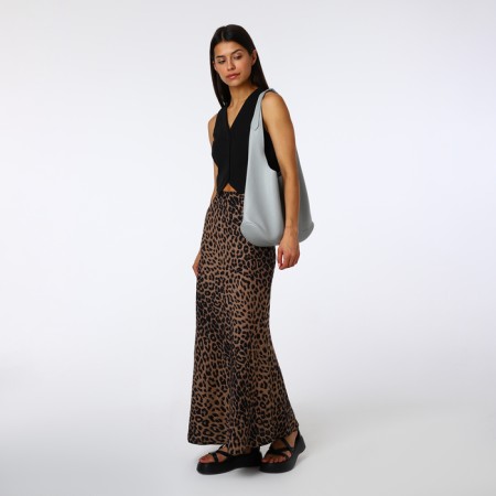 Women's bag on magnet Textura, large size, color gray-8