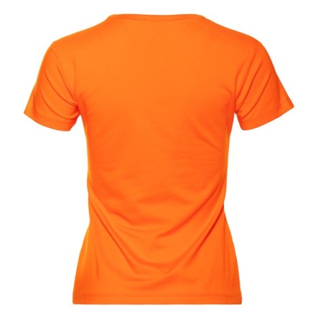 Female T -shirt, size 52, orange color-1