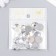Decor for creativity plastic "Rhinestones Round. Transparent" set 25 pcs 1.6x1.6 cm