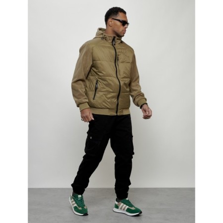 Sports male jacket, size 48, mustard color-9