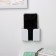 Wallmaning holder for a phone, 10 × 8.7 × 2.8 cm, white color