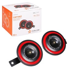 Sound signal disc 110mm 315/415Hz 118DB 12V Low/HIGH AIRLINE AHR-12D-01 set