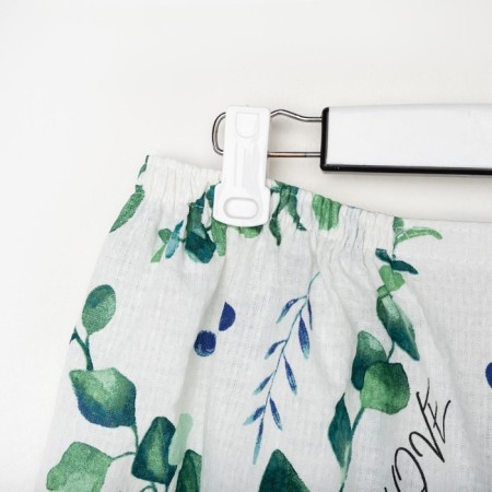 A towel for the bath "Eucalypt" female Pareo, 80x150 ± 4 cm, 100% cotton, waffe. canvas, 160 g/m2-8