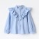 Blouse for the girl minku color light blue, height 146 cm