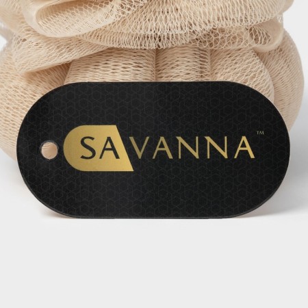 Savanna body washcloth, 50 g, brown color-3