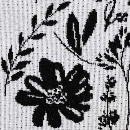 Ethel Napkin Flowers Black 30x45 cm View 2, 100% PE, 370 g/m2-2
