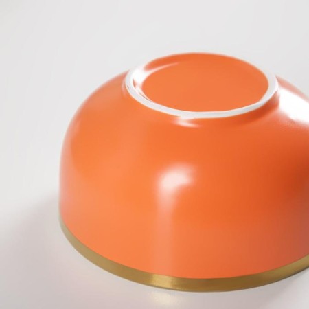 Ceramic “Watercolor” ceramic, 300 ml, 10 × 6 cm, orange color-1