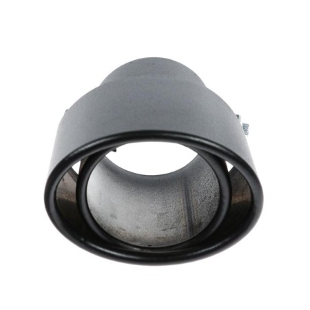 A muffler nozzle 14 × 8.5 cm, landing 64 mm, black mat-3