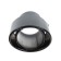 A muffler nozzle 14 × 8.5 cm, landing 64 mm, black mat