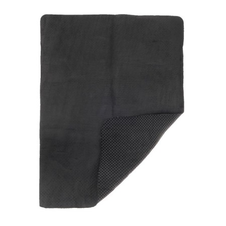 Wiper suede Cartage 43 × 32 cm, perforated in a tube, gray-5