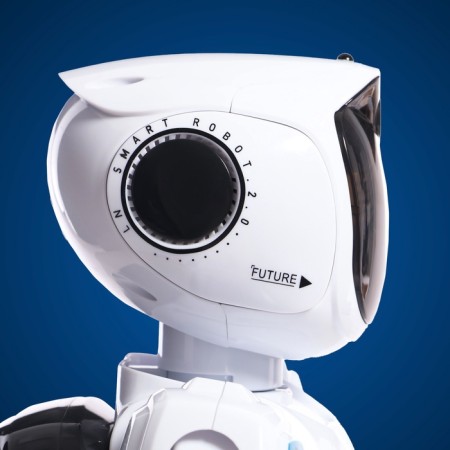 Robot Radio -controlled "Astronaut", Russian dubbing, works from the battery-8