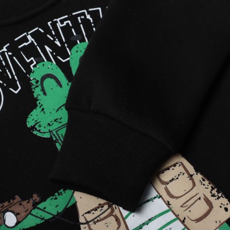 Jumper children's, black color, height 98-2