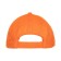 Baseball cap, size 56-58, orange color