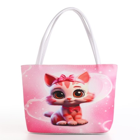 Bag baby cat, 23*5*16, lightning department, white-1