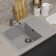 Kitchen carrier made of stone Uperwood Econ UPD-506, 003, rectangular, color 003 gray matte