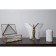 Souvenir Polystone "Baro-Babochka" White with gold 25x8x20.5 cm