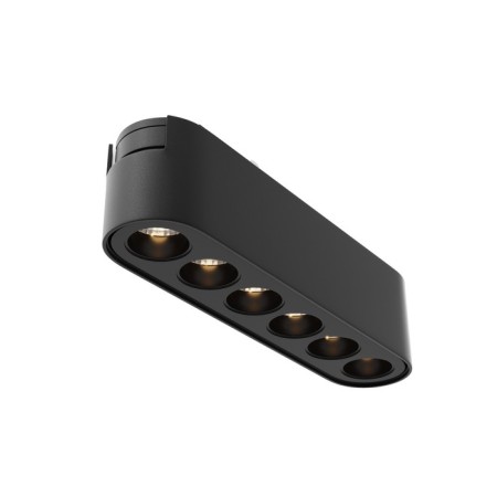 TREECH TRECHNICAL TR082-1-6W3K-M-B, 6W, 11.6x2.6x2.8 cm, LED, 600LAM, 3000K, Black Color.