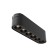TREECH TRECHNICAL TR082-1-6W3K-M-B, 6W, 11.6x2.6x2.8 cm, LED, 600LAM, 3000K, Black Color.