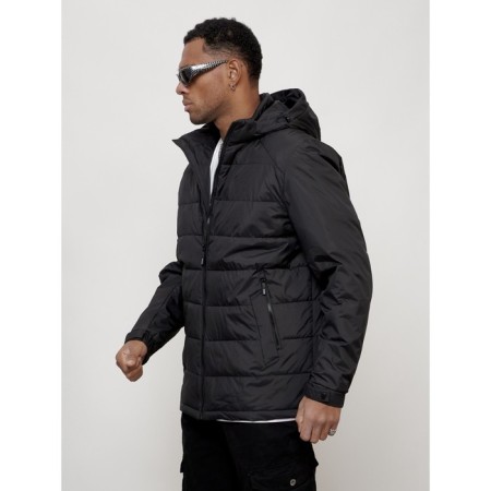Male spring jacket, size 56, black color-2