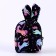 Keychain "backpack Zayka", 10 cm, black color