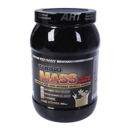 Heiner Ironman Turbo Mass without lactose, vanilla, sports nutrition, 1400 g
