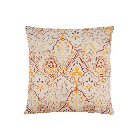 Premium Woolly pillow, size 50x70 cm, beige color-1