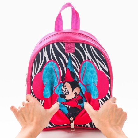 Baby backpack, at lightning, 23x27 cm, Minnie Mouse-1