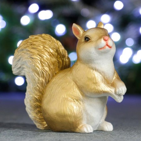 New Year's figure "Squirrel" 6x13x11cm