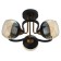 Economic Service Cup 3x40W E27, black 65x65x50 cm