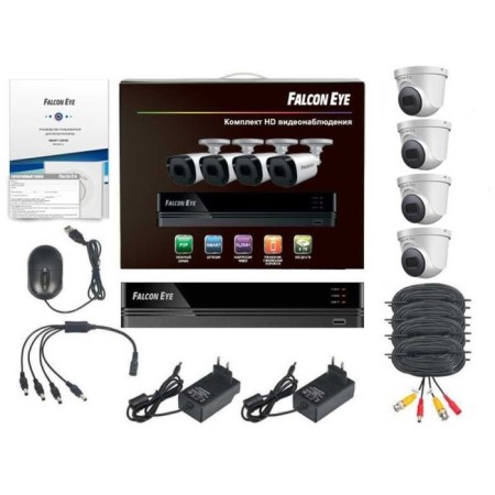 Falcon Eye Fe-104MHD video surveillance kit Smart House-1