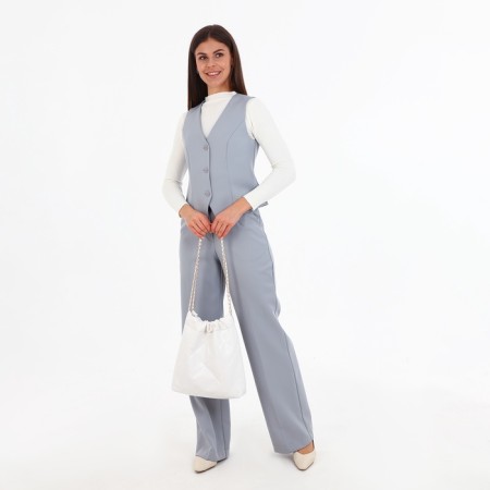 Bag-bag without fastening, white color-8