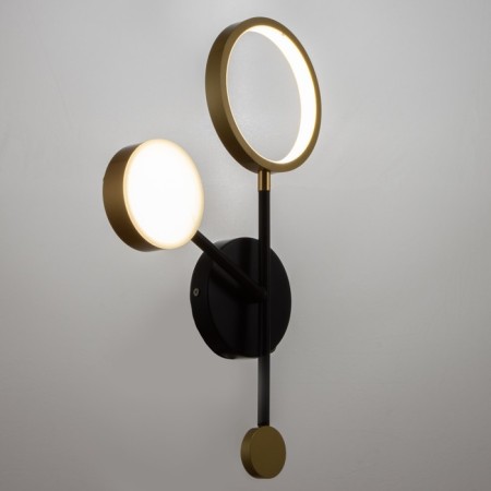Bra 2291/2l LED 30W 3000-6000K black and gold 45.5x27x6 cm-2