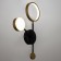 Bra 2291/2l LED 30W 3000-6000K black and gold 45.5x27x6 cm