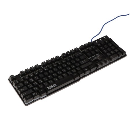 Kumo Unicorn K01 keyboard, game, wired, membrane, 104 keys, USB, subvy, black-1