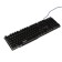 Kumo Unicorn K01 keyboard, game, wired, membrane, 104 keys, USB, subvy, black