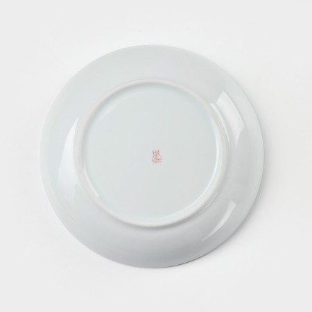Porcelain Porcelain “Provence”, 700 ml, D = 20.5 cm, Mix drawing, white-3