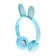 Wireless headphones Y08R, invoices, children's, BT 5.1, backlight, 400 mAh, blue