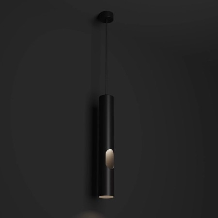 DK4045-BK suspended lamp with a decorative neckline for a changing lamp Aero, IP20, 15W, LED, GU10,-2