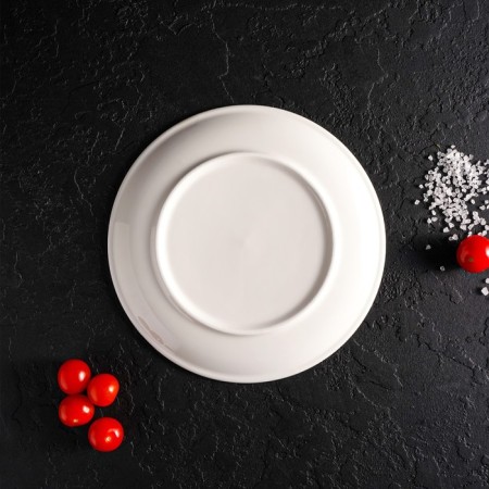 Plate porcelain dining shares White Label, d = 20 cm, white color-9